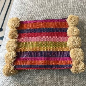 Beachy clutch in vibrant colors